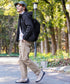 チャコールグレー(パーカー) MODEL : GO 180cm 66kg Lsize